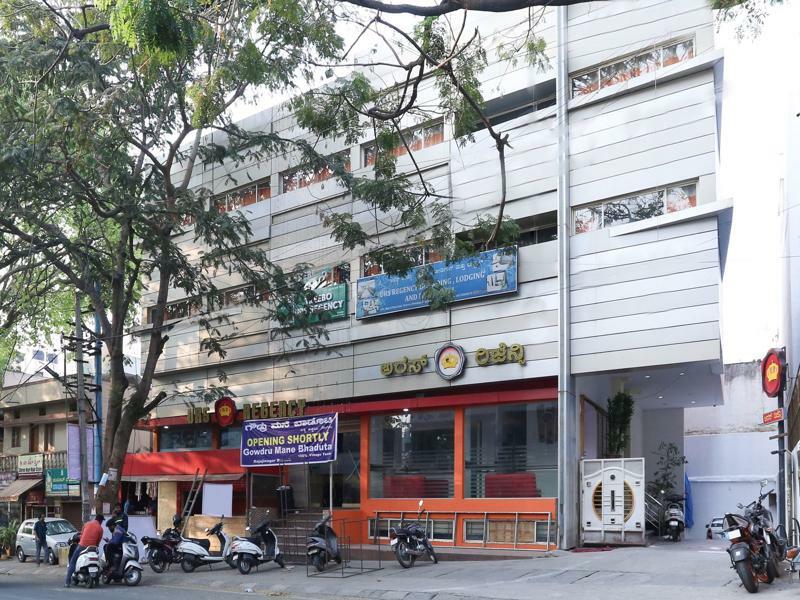 Treebo Trip Grand Regency Hotell Bangalore Eksteriør bilde